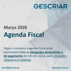 agenda fiscal MArço