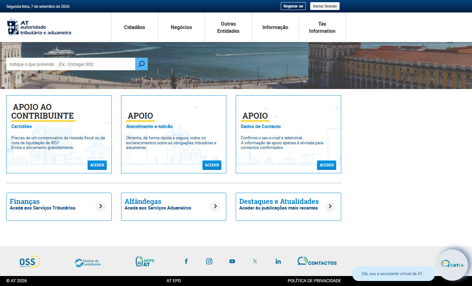 AT revela as certidões